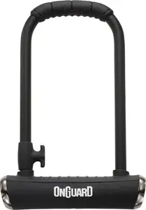 U-lock ONGUARD PitBull STD X-SERIES 8003 — hardened shackle 14 mm, 115×230 mm, set with 5 coded keys