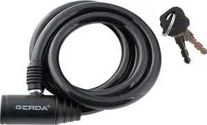 Велозамок GERDA FLEX 1000/8K — GERDA складной/комбинационный замок, компактная модель