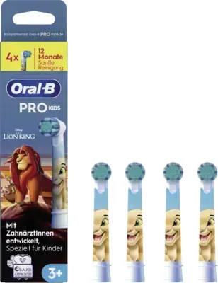 Braun Oral‑B The Lion King uzgaļi — 4 gab. Photo 2