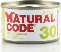 Влажный корм для кошек Natural Line s.r.l Karma mokra 30 гель с курицей и индейкой 85 г