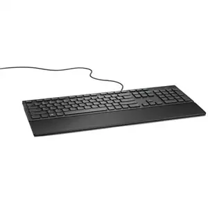 Wired USB Keyboard Dell KB216 — Full-size (100%), Black
