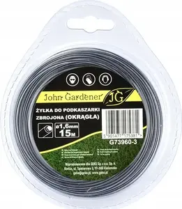 Trimmer Line GEKO G73960-3 reinforced round 1.6 mm × 15 m for brushcutters