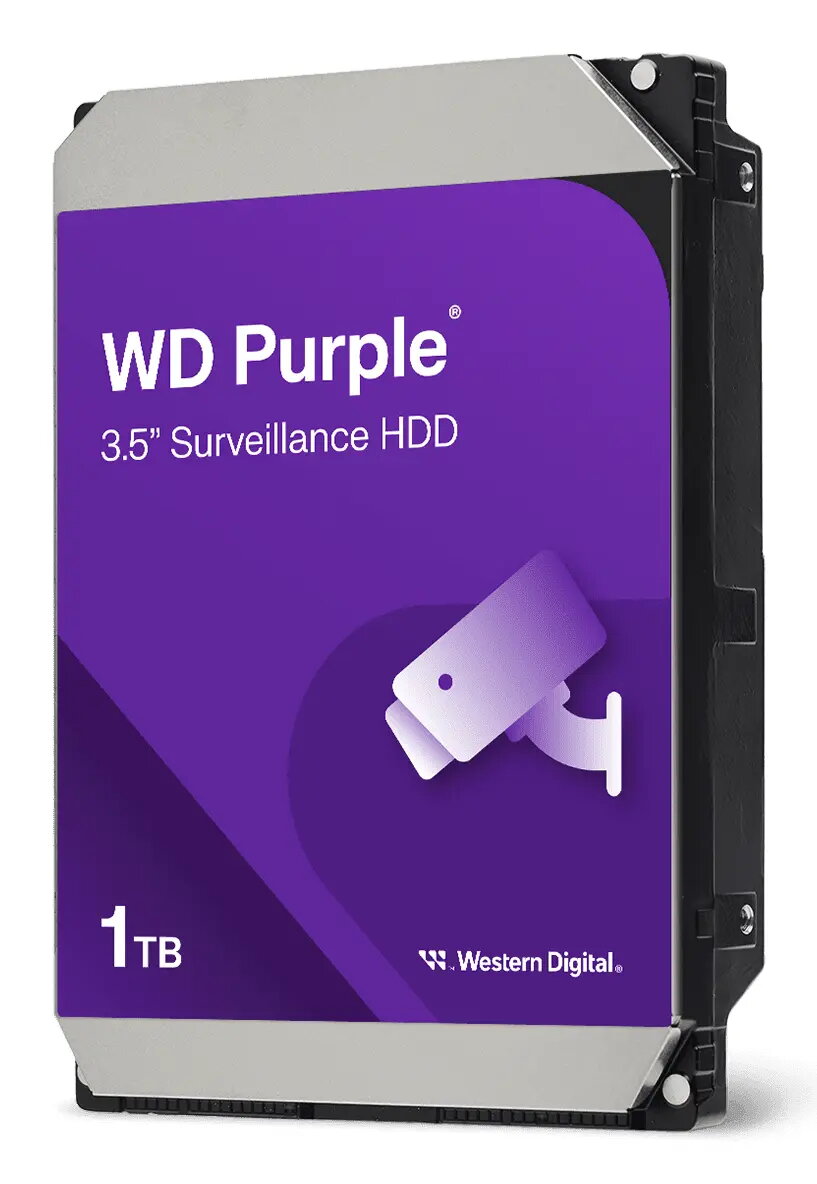 Iekštelpju HDD Western Digital Purple 1