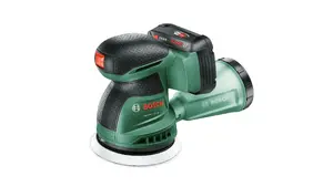 Орбитальная шлифмашина Bosch EasyOrbit 18V-10, 18 В аккумулятор, 2.5 Ач, 10–23 тыс. OPM, ход 1 мм, 122×144×154 мм