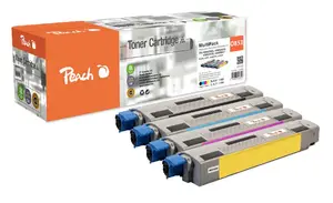 Toner cartridge set PATONA for Peach 112482 — 4 pcs (Black 7000 pgs; Cyan/Magenta/Yellow 7300 pgs)