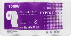 Toilet Paper Velvet Expert 3-ply A8, 8 rolls