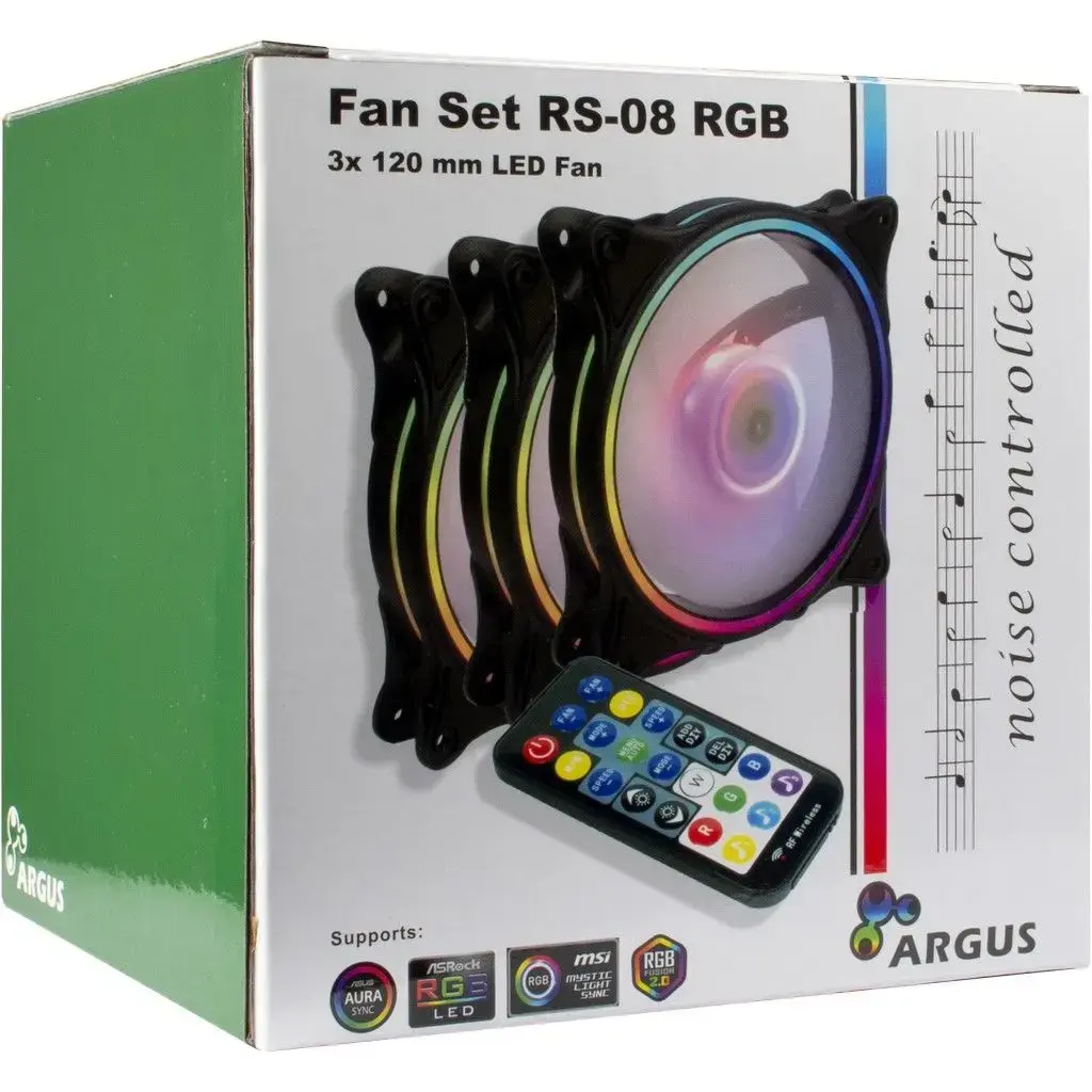 Корпусный вентилятор ARGUS Argus RS-08 120 мм Photo 7