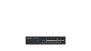 Managed L2 Switch Lancom Systems LANCOM GS-2310 — 10x Gigabit Ethernet (10/100/1000), RJ-45 console, 20 Gbit/s switching, 1U rack