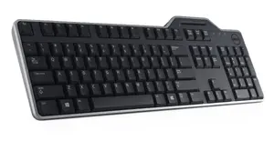 Wired Dell Pro Smartcard Keyboard KB813 — Full-size USB, Russian QWERTY, wrist rest, 1.8 m cable