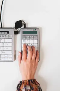 Built-in calculator mode and SEND function