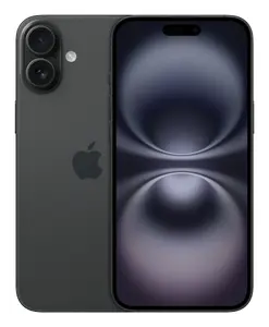 Смартфон Apple iPhone 16 Plus — 6,7" OLED, A18, 128 ГБ, 48 МП двойная камера, Dual SIM, 5G, IP68, iOS 18, чёрный
