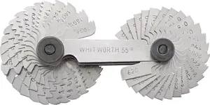 Thread gauge set STAHLWILLE 77270003 — metric and imperial thread templates