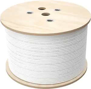 Coaxial cable Alantec RG6 FireHardy B2ca LSOH trishield 75 Ω A++ 120 dB 1.13/4.55/7.20 500 m
