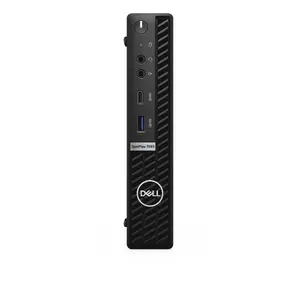Mini PC Dell OptiPlex 7090 MFF — Intel Core i5-10500T 2.3/3.8 GHz, 16 GB DDR4, 256 GB SSD, Windows 11 Pro, melns, 130 W