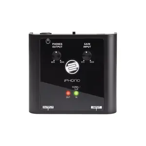 Phono preamplifier Reloop iPhono 2, 16-bit, 20–20000 Hz, SNR 70 dB, Black