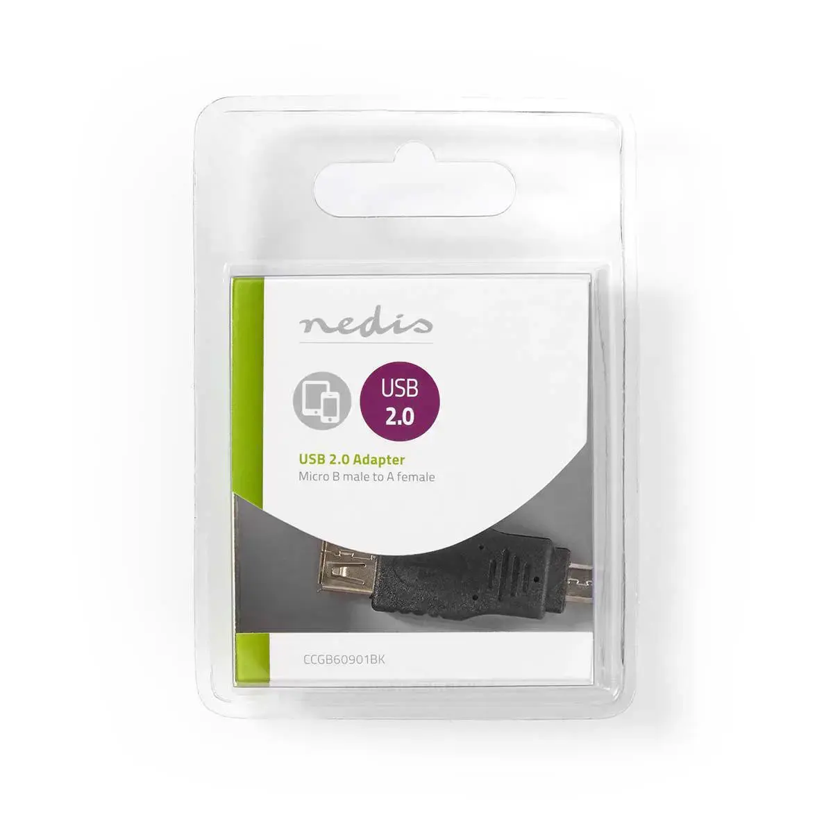 Cable gender changer Nedis CCGB60901BK Photo 4