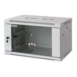 Sienas iebūves serveru skapītis INTELLINET Techly I-CASE EW-2006GL, 6U, 600×450×370 mm, IP20, slēdzene