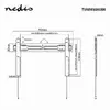 Nedis TVWM5050BK TV mount/stand for 37"–70" TVs Photo 5