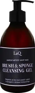 Brush and Sponge Cleaner Bottle 300 ml LaQ - gentle formula for cosmetics tools