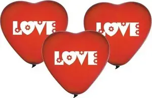 Latex Balloons GMR Love Heart Shape – 5 pcs, universal size
