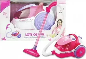 LEAN Sport Toy Vacuum Cleaner 26 cm, realistic suction action, child play appliance