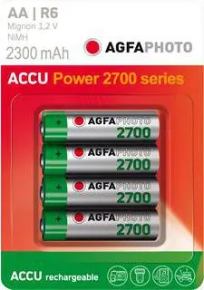AgfaPhoto NiMH AA Mignon 2700 mAh 1.2V Photo 2