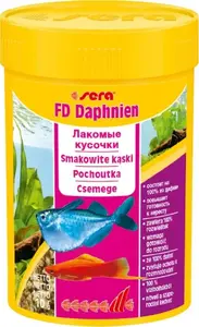 Корм для рыб сушеный-мороженый дафния, sera Przysmak FD Daphnia 100 мл