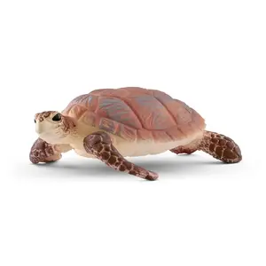Figurine sea turtle TEKA schleich WILD LIFE Hawskbill (plastic, brown) for ages 3+