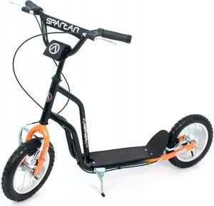 Самокат SPARTAN Sport Premium с резиновыми 12" колёсами, модель 2312