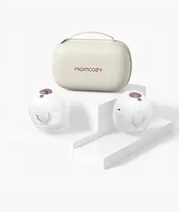 Double Breast Pump U-grow Momcozy M5 Red, 160 ml Collection Bottle Capacity