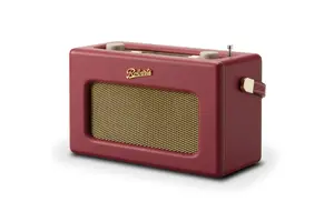 Portable radio No name Revival iStream 3L — DAB/DAB+/FM, USB-A, 3.5 mm, wood, red