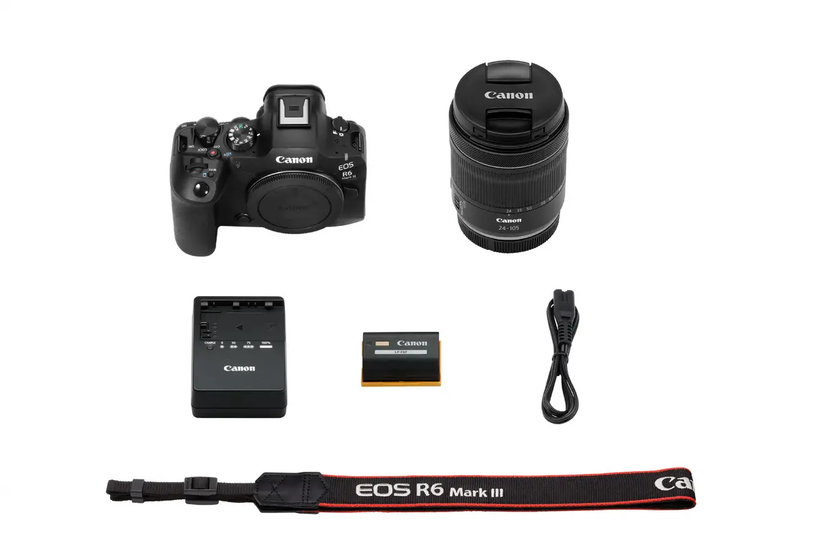 Canon EOS R6 Mark III bezspoguļkamera + RF 24-105mm Photo 5