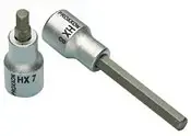 Socket hex bit 1/2" Proxxon H6 x 55 mm PR23477