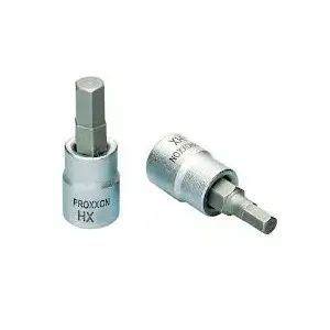 Hex bit socket 1/4" H2 Proxxon PR23744 — 2 mm hex bit adapter for 1/4" drive