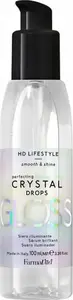 Шелковое масло для блеска волос 100 мл — No name, FARMAVITA_HD Crystal Drops, сыворотка для сияния