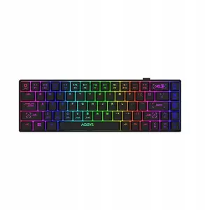 Mechanical keyboard No name MIRA 2.0 65%/68 keys Dual Mode Wireless & Wired, black