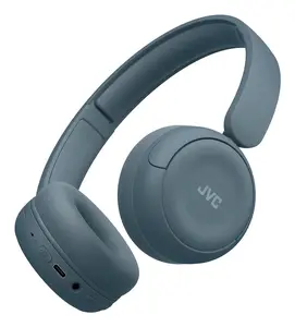 Наушники JVC HA-S59W — проводные и беспроводные Bluetooth, супраауральные, накладные, 20–20000 Гц, кабель 1.2 м, синие