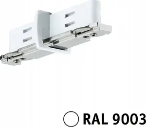 Rail isolator switch Paulmann for URail system, white RAL9003, metal