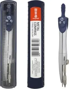 Compass with Ruler MemoBe Cyrkiel szkolny z linijką MemoBe (school compass with integrated ruler)