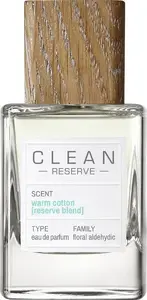 Eau de Parfum Clean Blend Warm Cotton 50 ml — women's fragrance, warm cotton accord
