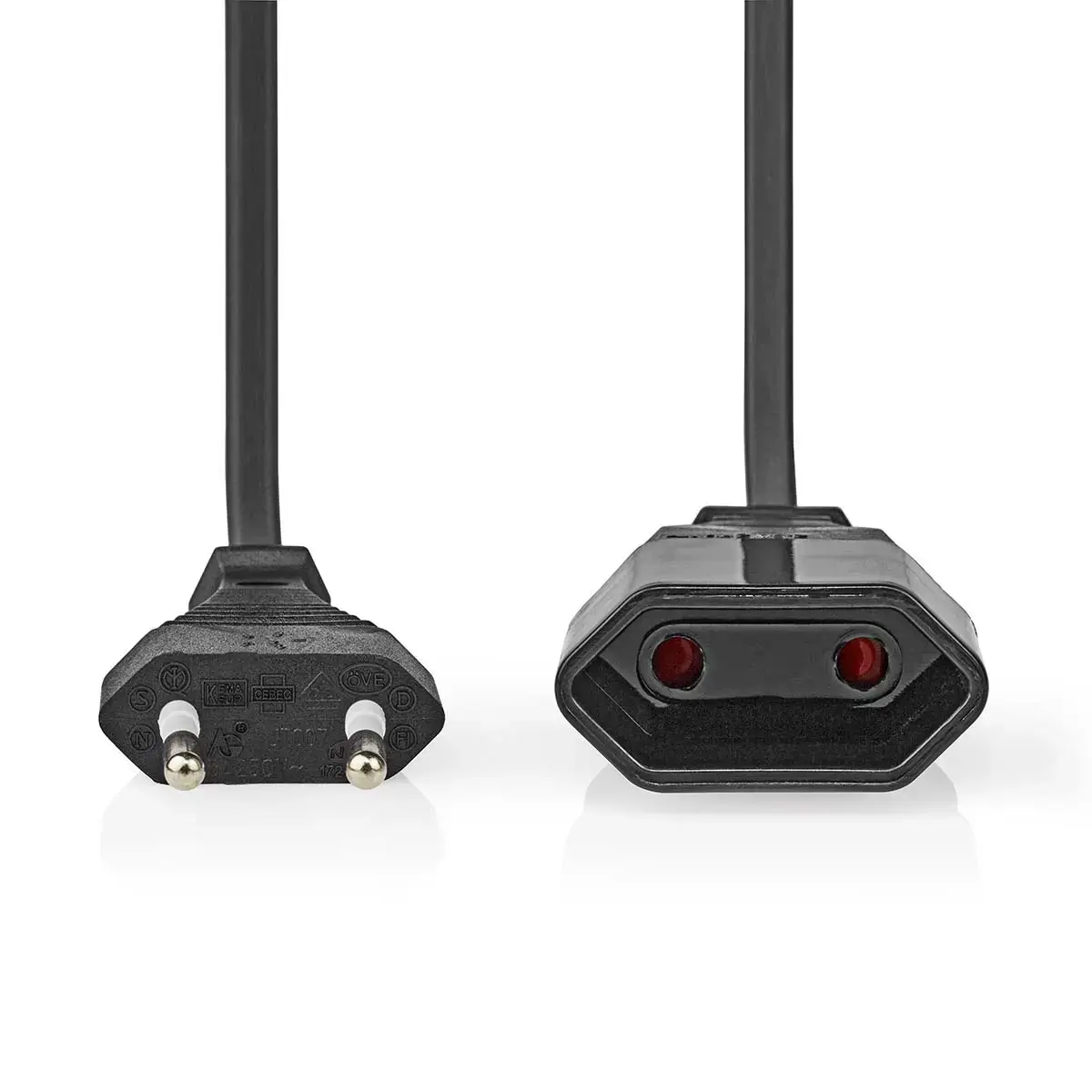Power cable Nedis CEGL11085BK20 2 m CEE7/16 Photo 2