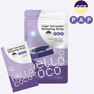 Balinošās lentas Hello Coco HELLO COCO ar PAP, 14 gab. – zobu balināšanas lentas