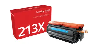 Тонер-картридж Xerox Everyday Cyan, совместимый с HP 213X (W2131X), повышенной емкости, 6000 страниц