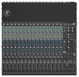 Audio mixer Mackie 1604VLZ4 — 16-channel mixer, 20–20,000 Hz, 92 dB SNR, 10 kΩ line input