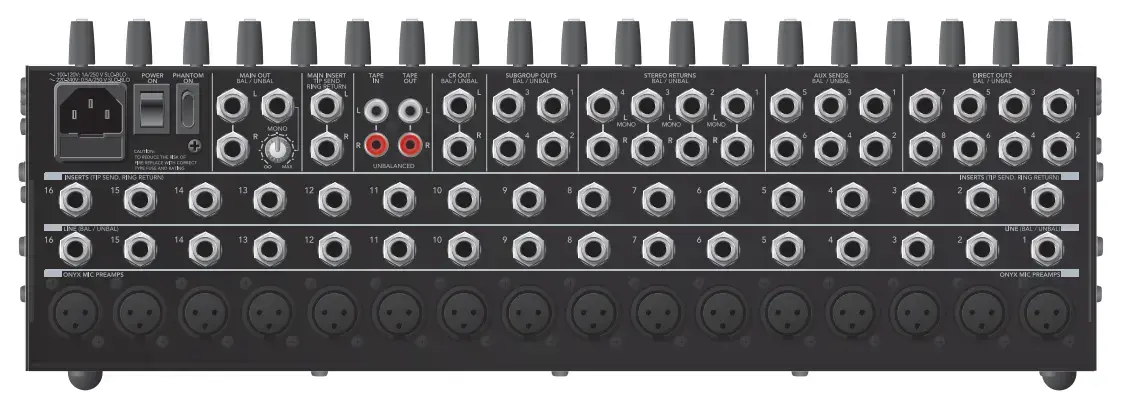 Mackie 1604VLZ4 16-channel audio mixer Photo 2