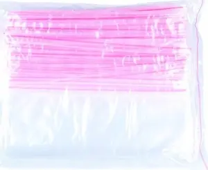 Plastic string bag Office Products 250 x 300 mm LDPE transparent, pack of 100