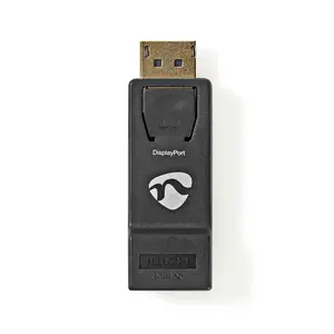 Cable gender changer Nedis CCBW37915AT — DisplayPort Male to HDMI Male, gold-plated contacts, anthracite