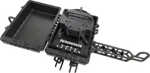 Оптическая муфa Alantec FOM-96K-Z — плоская для столба/стены, 96 сварок, IP67, встроенная рама запаса кабеля