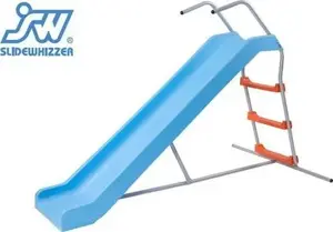 Rotaļu slaids 183 cm — No name modelis 1321 — zils plastmasas bērnu slaids