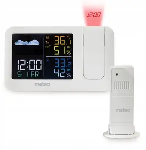 Weather station Meteo SP208 with DCF time, outdoor sensor and laser projector